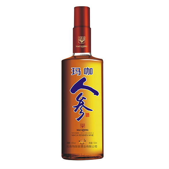 瑪咖人參酒500ML