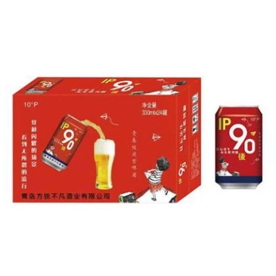 IP90後啤酒330ml紅罐