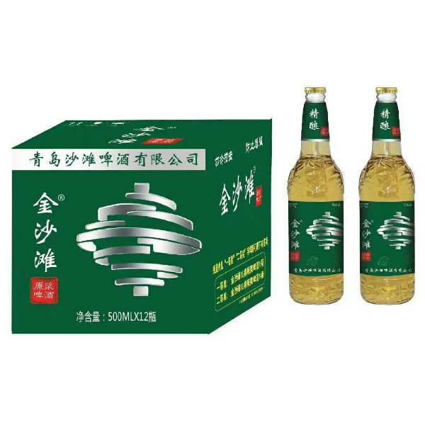 金沙灘原漿啤酒500ml